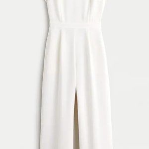 White J. Crew jumpsuit, good for brides, new with tags.